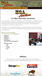 Mobile Screenshot of msaauctions.com